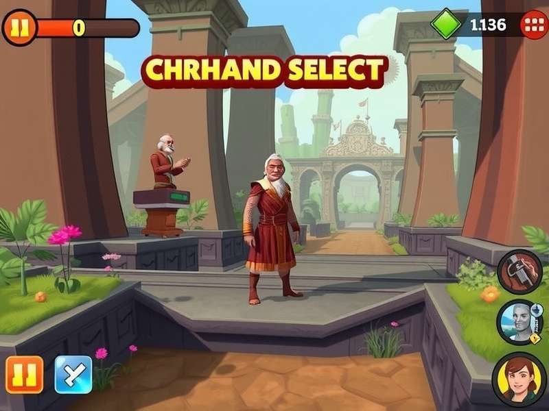 Timeless Journey Runner Gameplay Screenshot